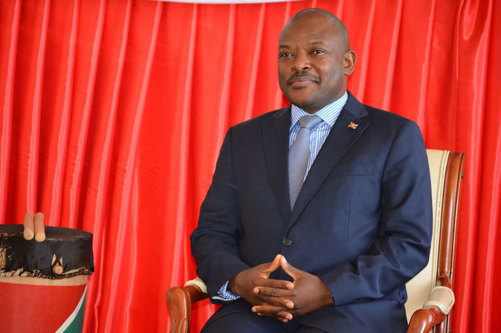 &nbsp;Il presidente del Burundi, Pierre Nkurunziza
