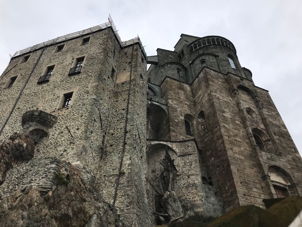 &nbsp;Sacra di San Michele dopo l'incendio&nbsp;