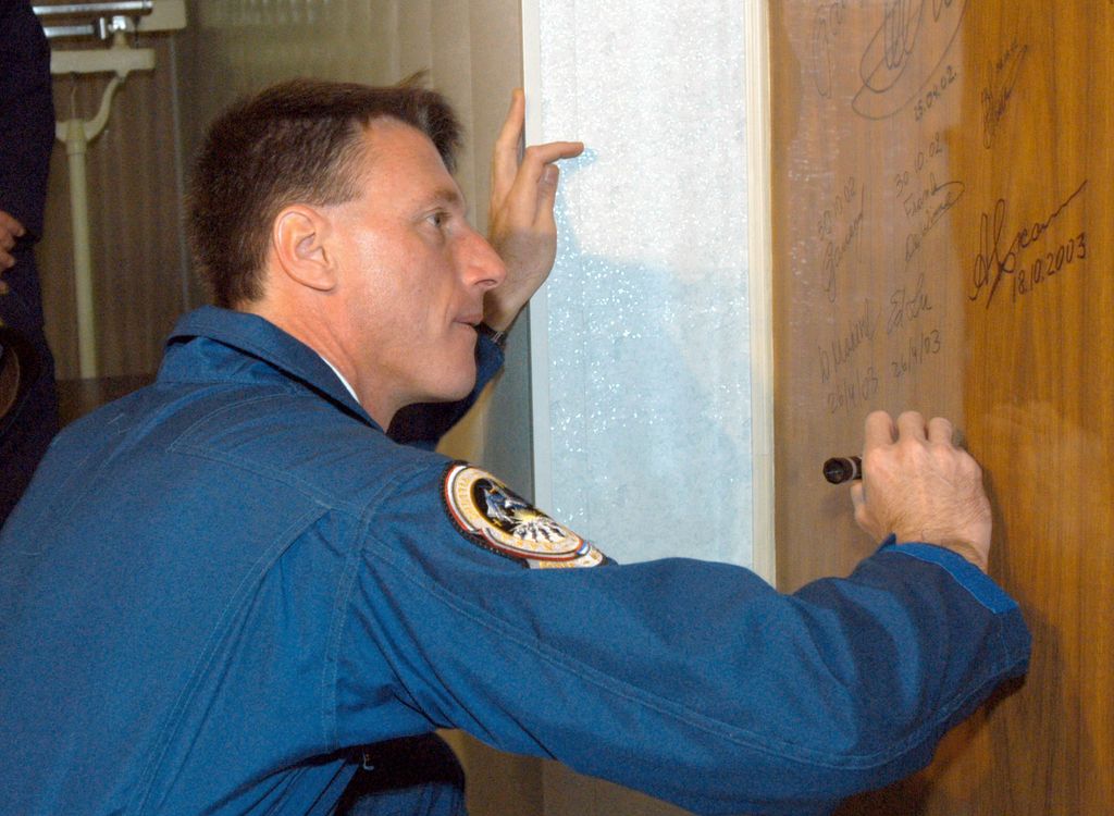 &nbsp;L'astronauta della Nasa&nbsp;Michael&nbsp;Foale