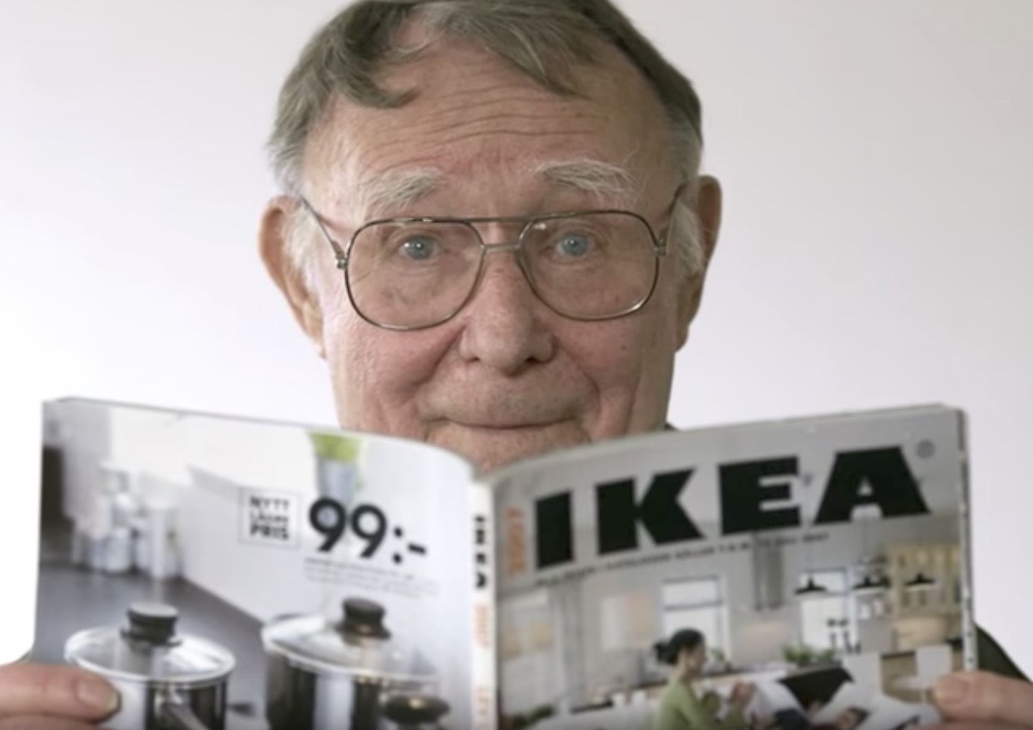 Ingvar Kamprad fondatore di Ikea &nbsp;