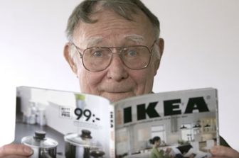 Ingvar Kamprad fondatore di Ikea &nbsp;