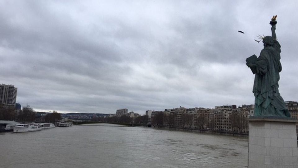 La Senna in piena&nbsp;