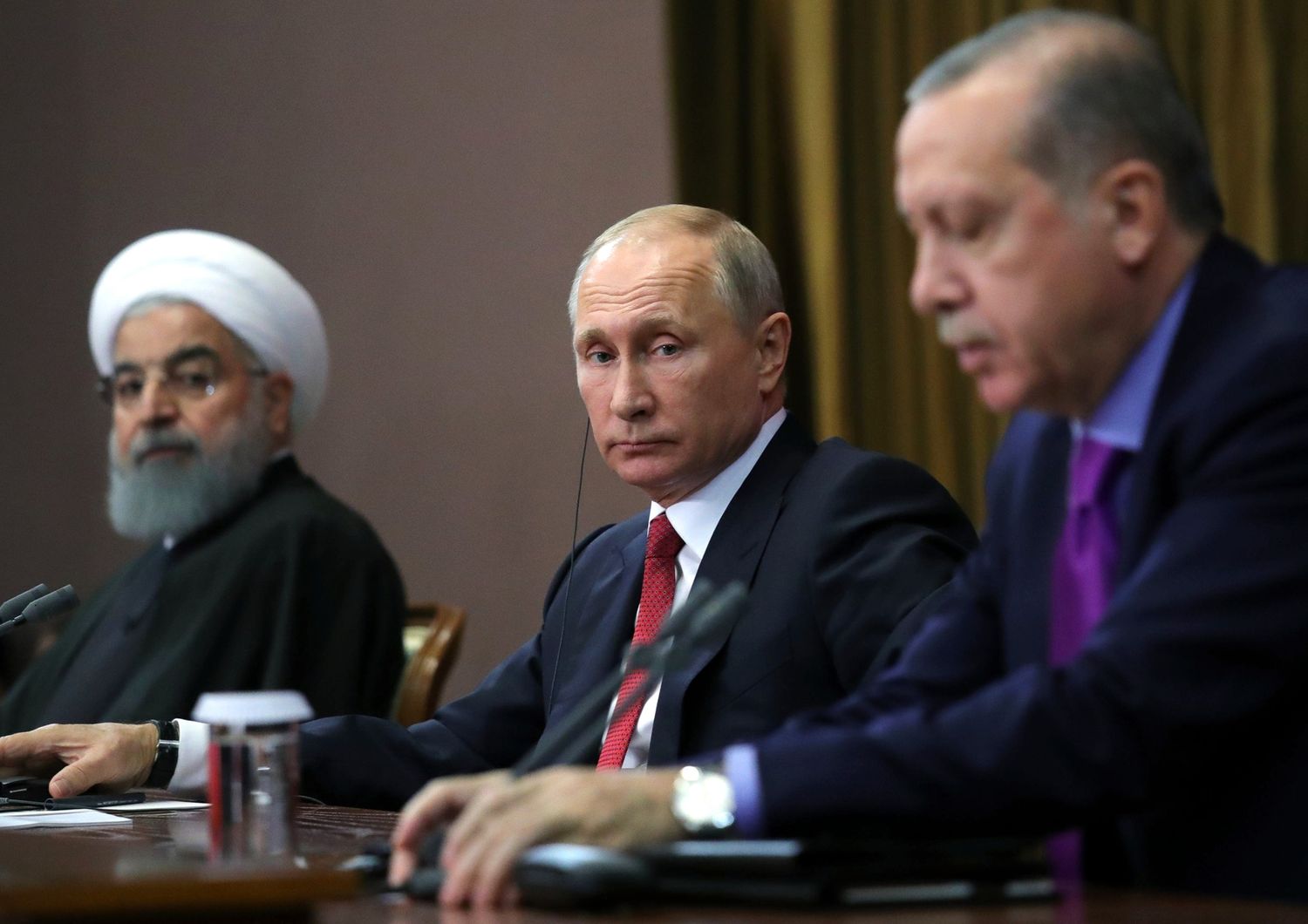 &nbsp;Rohani, Putin ed Erdogan A Sochi