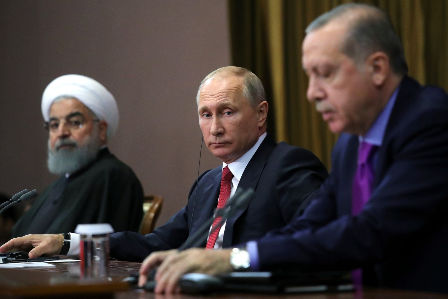 &nbsp;Rohani, Putin ed Erdogan A Sochi