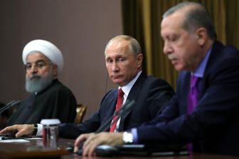 &nbsp;Rohani, Putin ed Erdogan A Sochi
