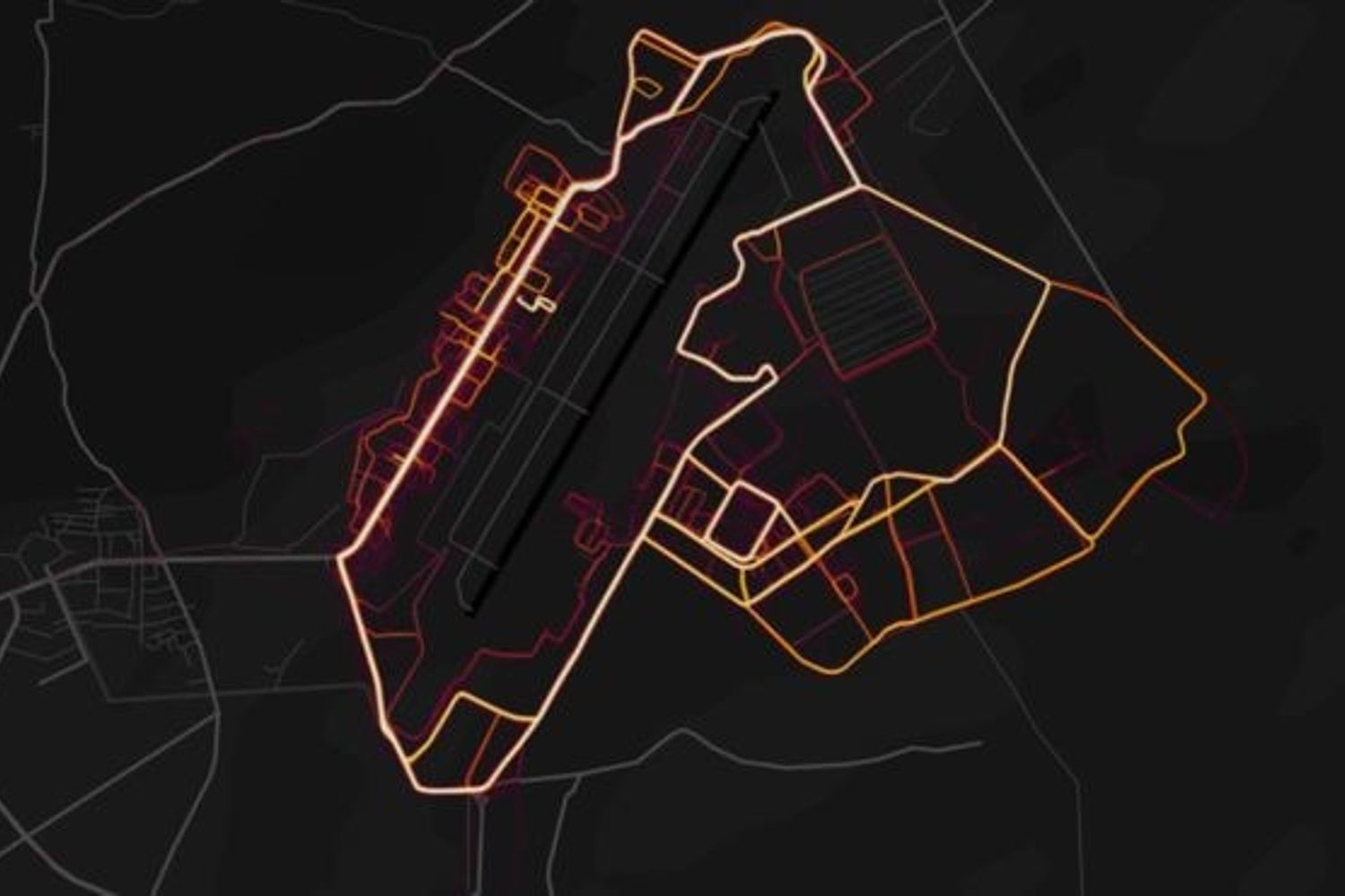 &nbsp;App Strava base militare tracciata dal Gps
