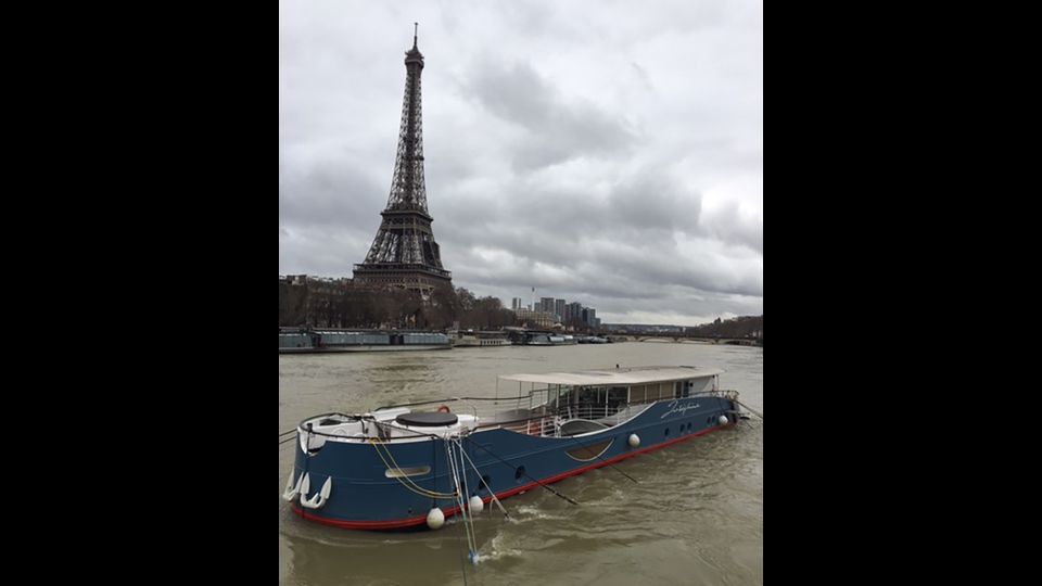 La Senna in piena&nbsp;