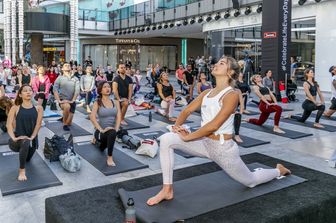 &nbsp;Lezione di Yoga