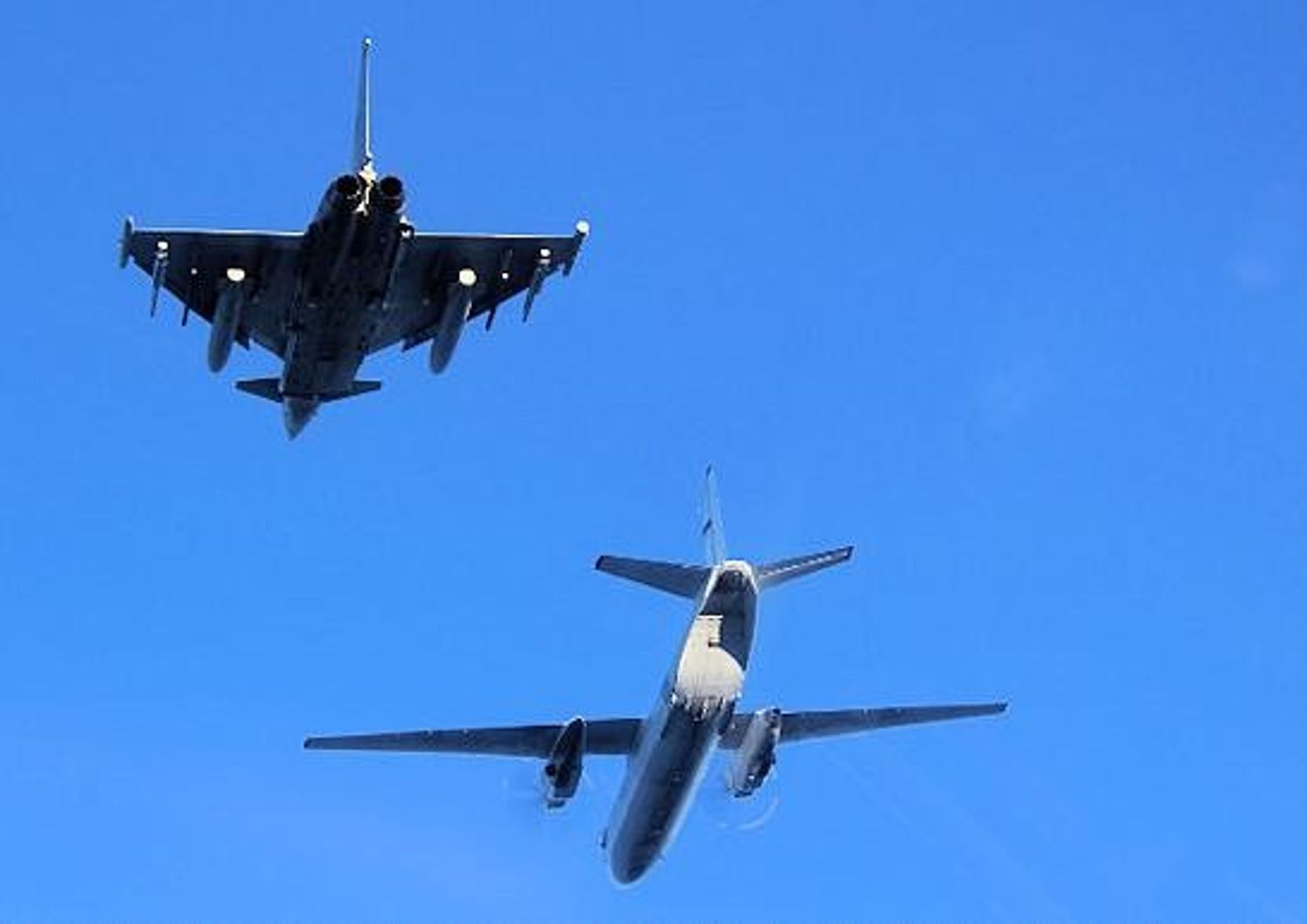 Nato:&nbsp;aereo russo in cieli baltici,&nbsp;caccia&nbsp;italiani in azione