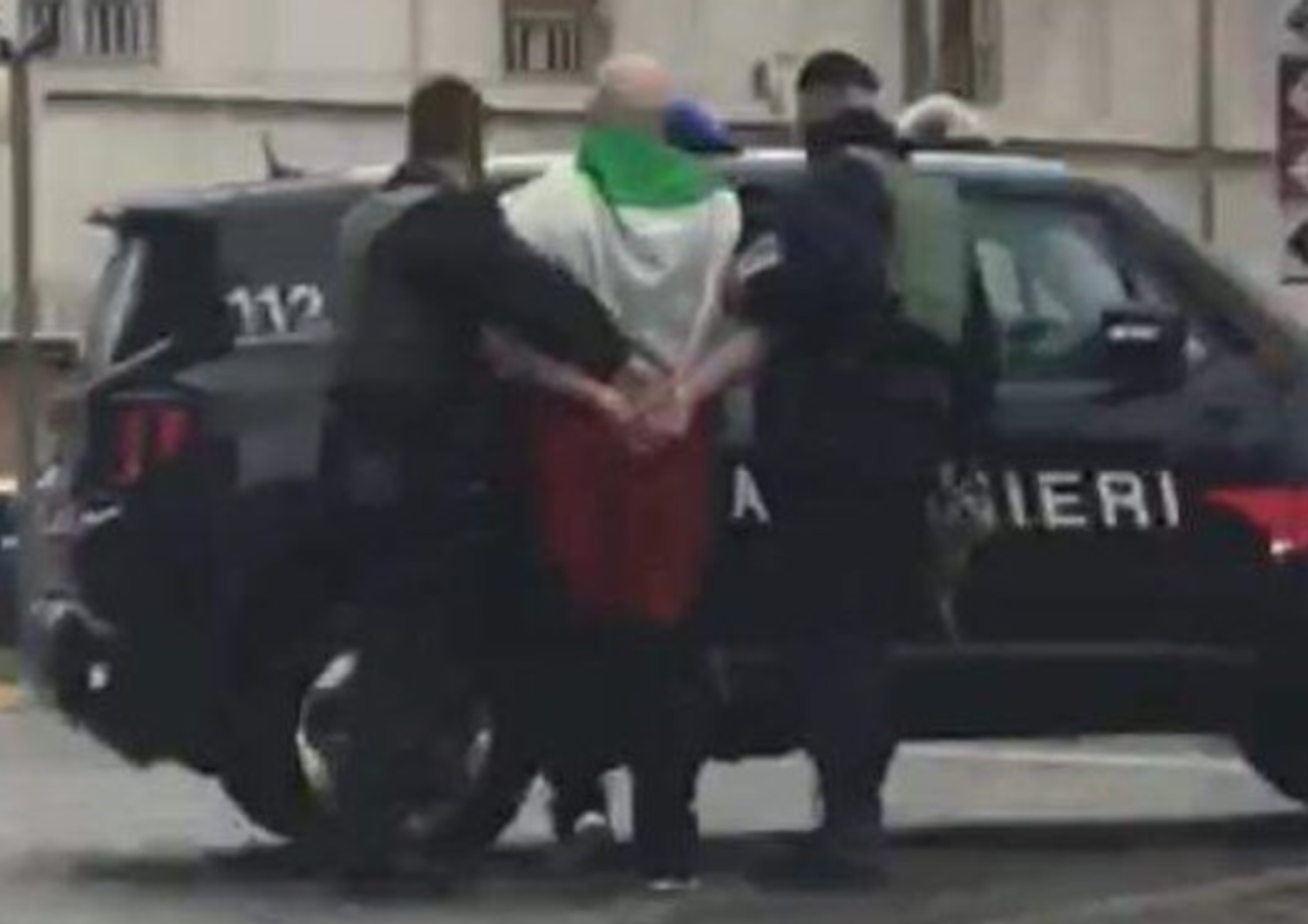 &nbsp;L'arresto di Luca Traini, responsabile della sparatoria di Macerata
