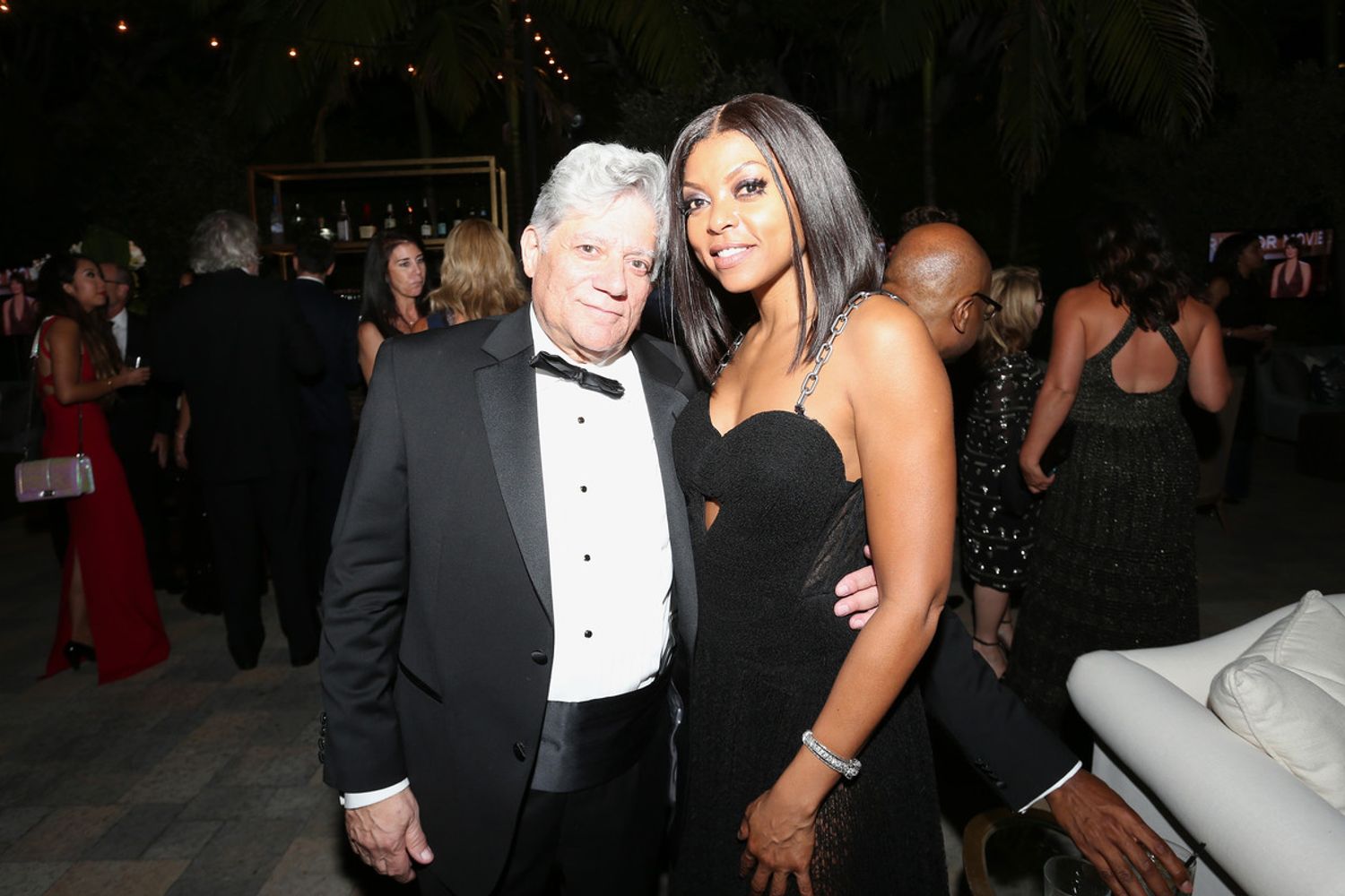 &nbsp;Vincent Cirrincione con l'attrice&nbsp;Taraji P. Henson&nbsp;