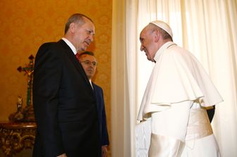 &nbsp;Papa Francesco e Erdogan