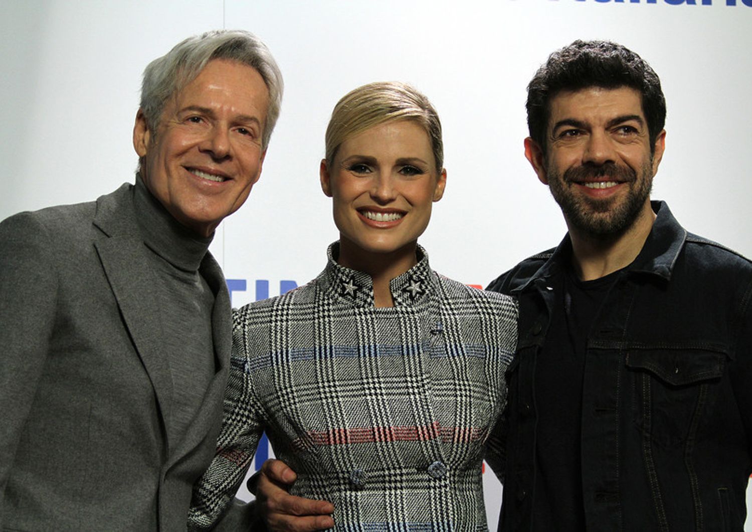 &nbsp;Sanremo 2018, Baglioni, Hunziker e Favino