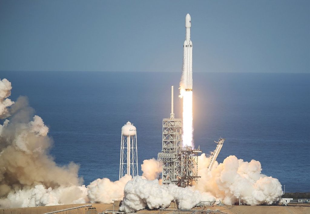 &nbsp;Il lancio del Falcon Heavy