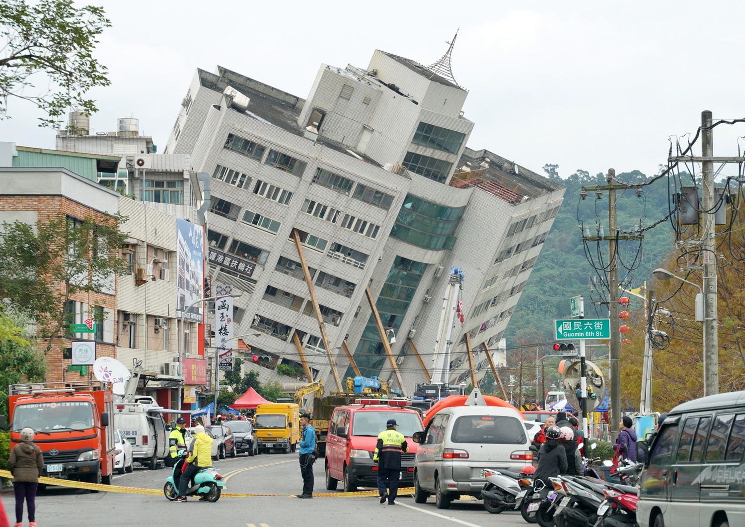 Taiwan, 4 morti e 140 dispersi nel terremoto a Hualien&nbsp;