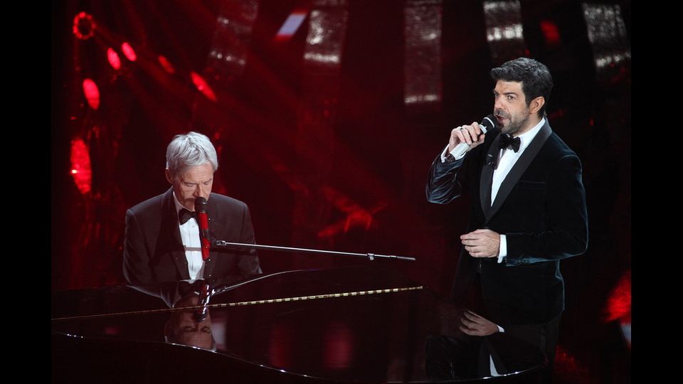 &nbsp;A Sanremo 2018 Claudio Baglioni e Favino