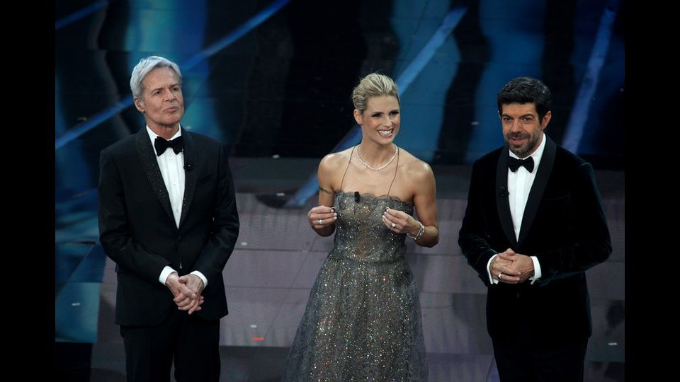 &nbsp;A Sanremo 2018 Baglioni, Hunziker e Favino