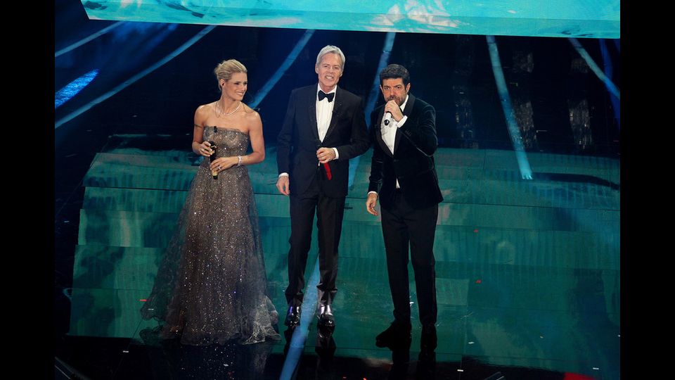 &nbsp;A Sanremo 2018, Hunziker, Baglioni e Favino