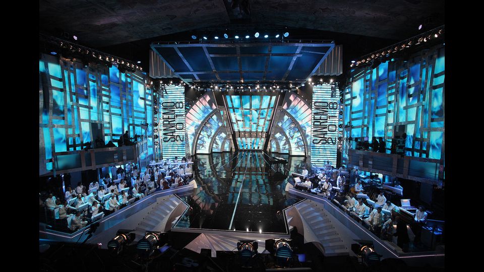 &nbsp;Il Palco del Festival di Sanremo 2018