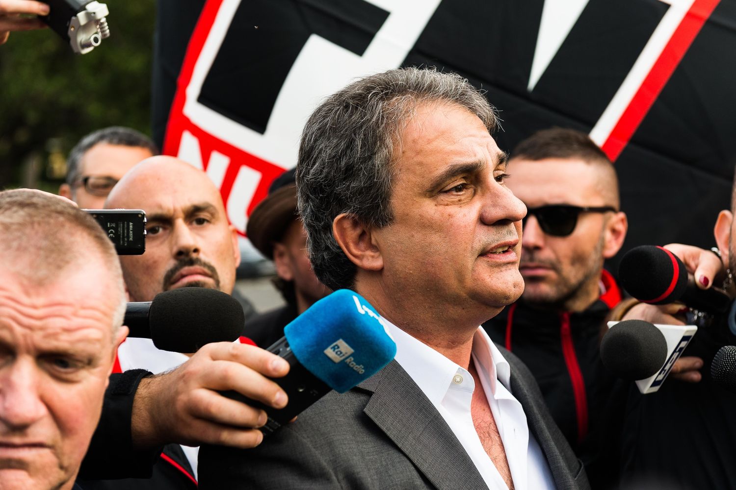 Roberto Fiore - Forza Nuova (Afp)&nbsp;