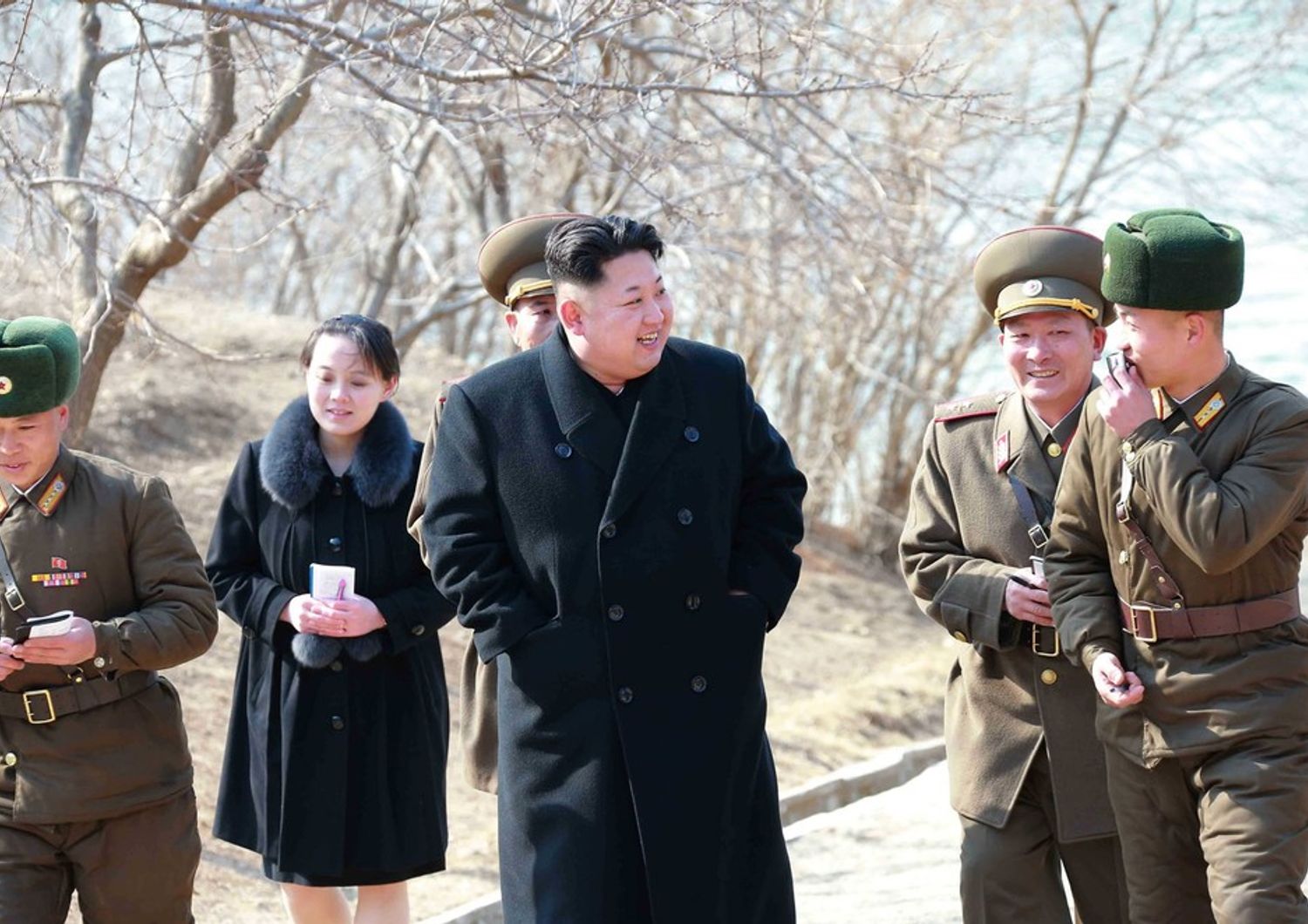 &nbsp;Kim Jong-un e la sorella Kim Yo-jong
