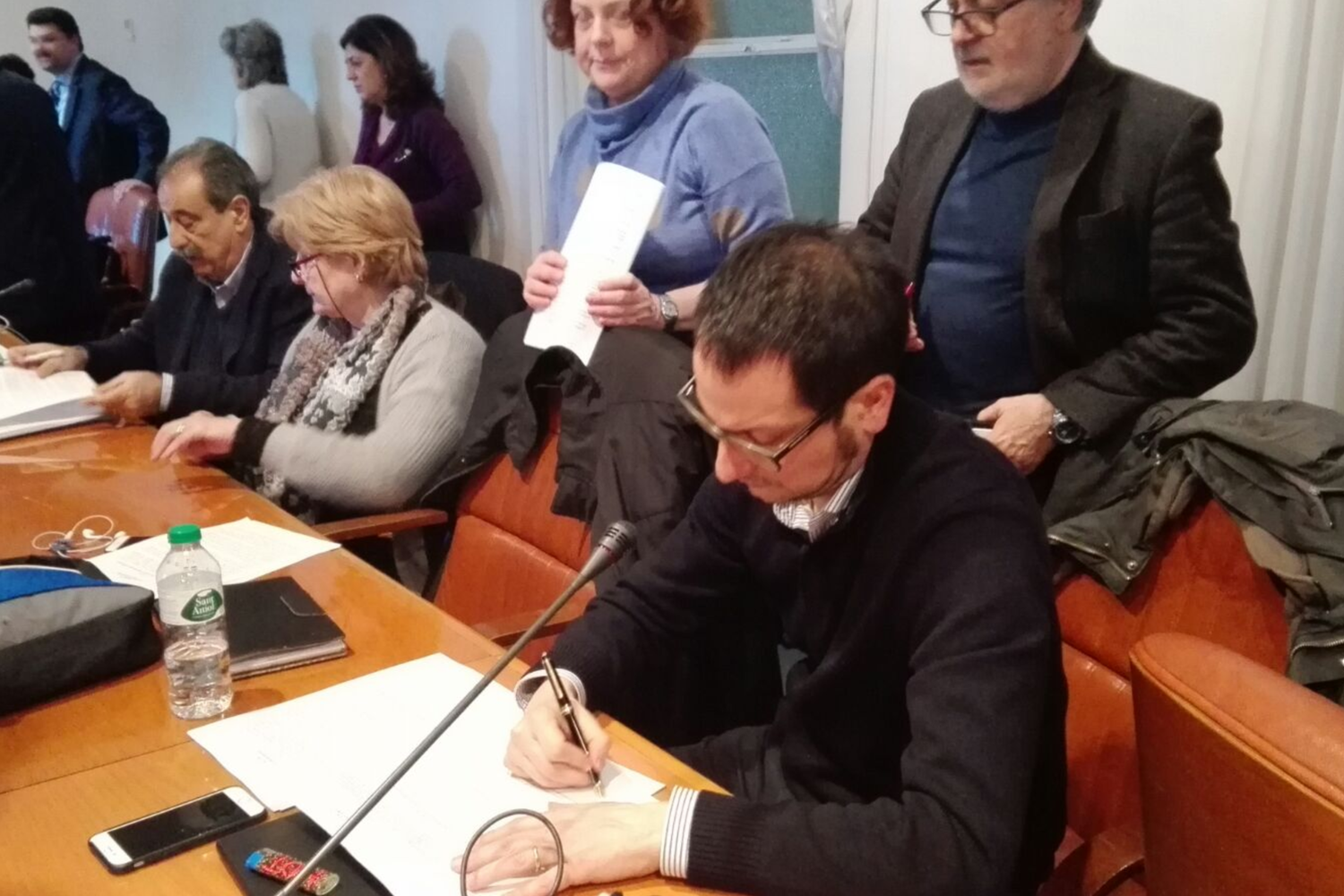 &nbsp;La firma del nuovo contratto per la scuola