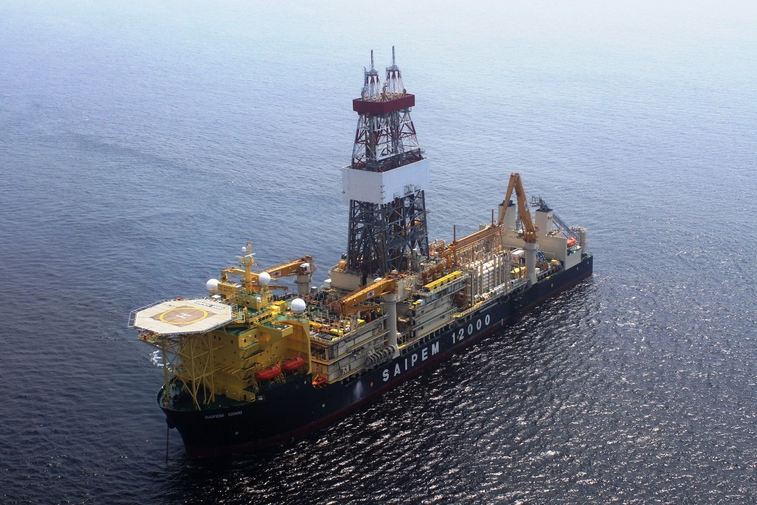 &nbsp;La nave Saipem 12000