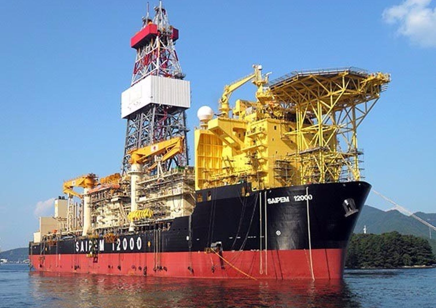 &nbsp;La nave Saipem 12000