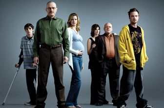 &nbsp;Il cast della prima stagione di Breaking Bad