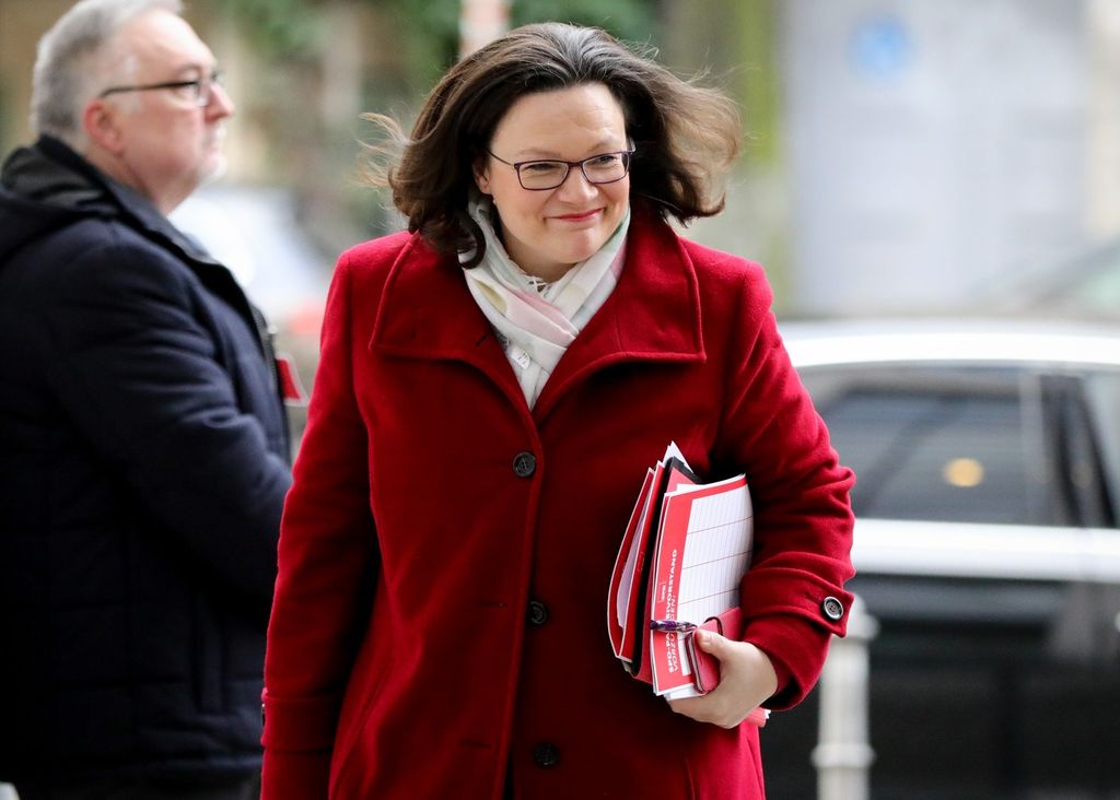 &nbsp;Andrea Nahles