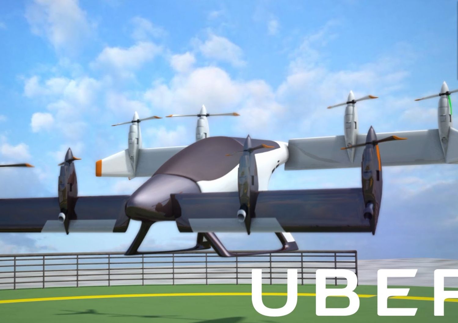 &nbsp;L'auto volante di Uber