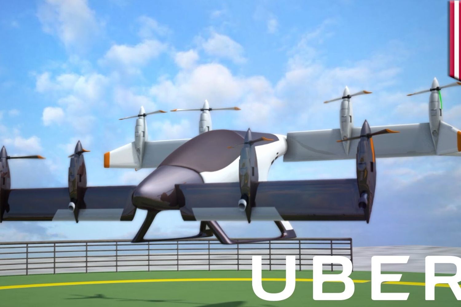 &nbsp;L'auto volante di Uber