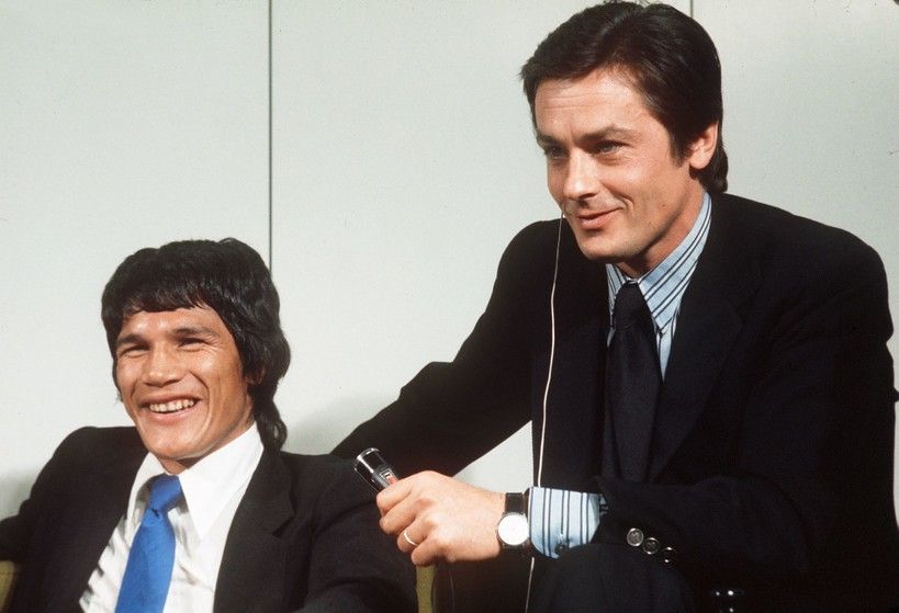 &nbsp; Carlos Monzon e Alain Delon