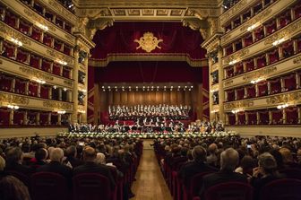 Interno Teatro alla Scala