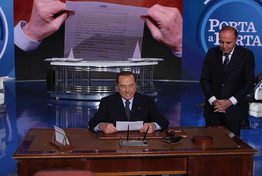 Berlusconi Vespa&nbsp;