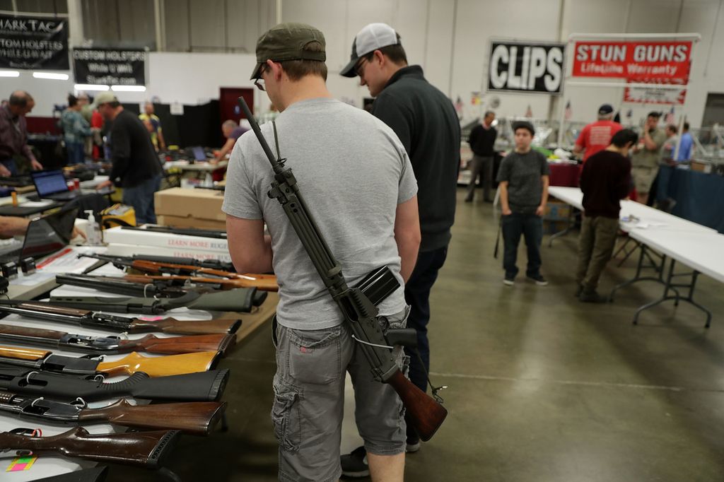 Fiera delle armi America (Afp)&nbsp;