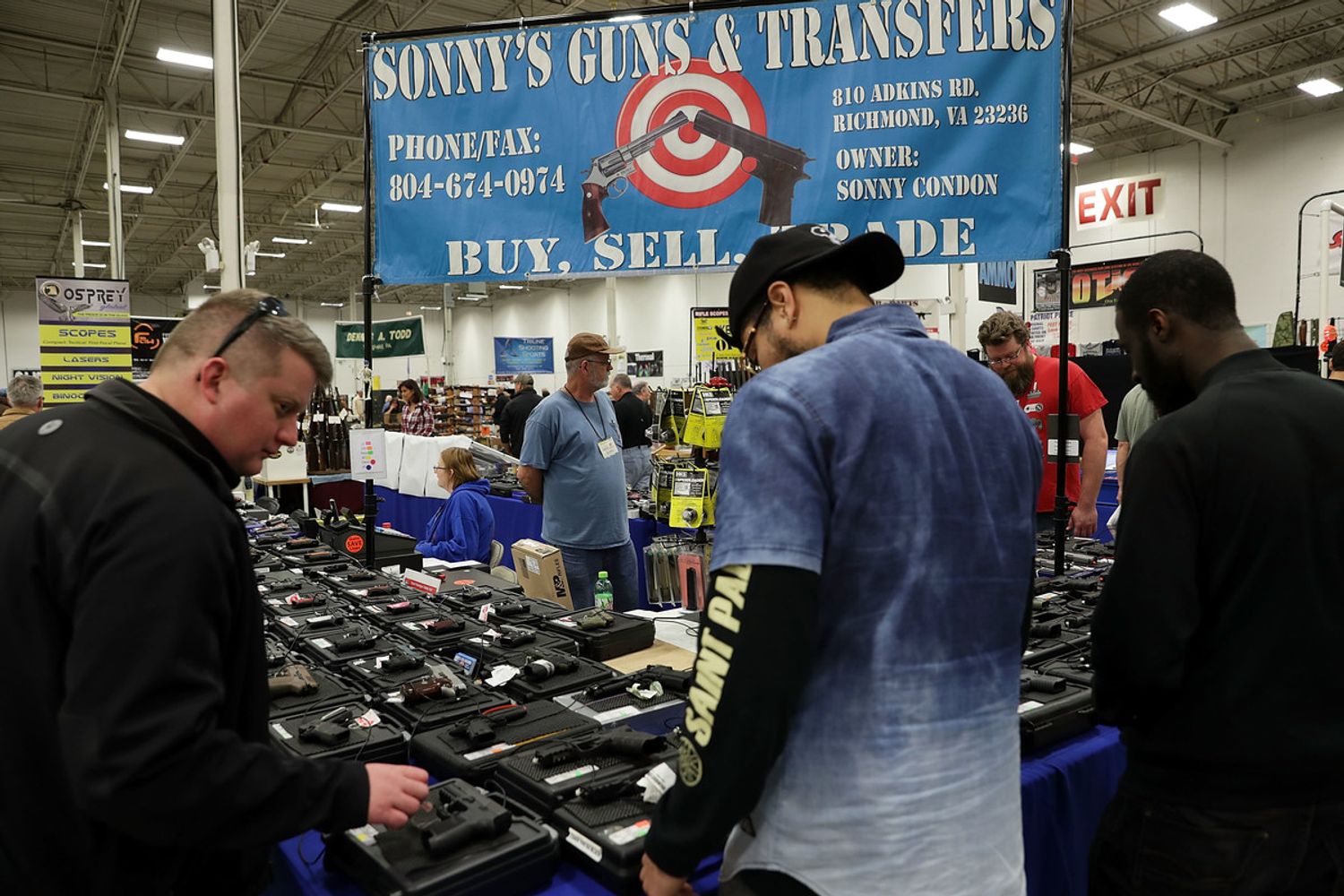 Fiera delle armi America (Afp)&nbsp;