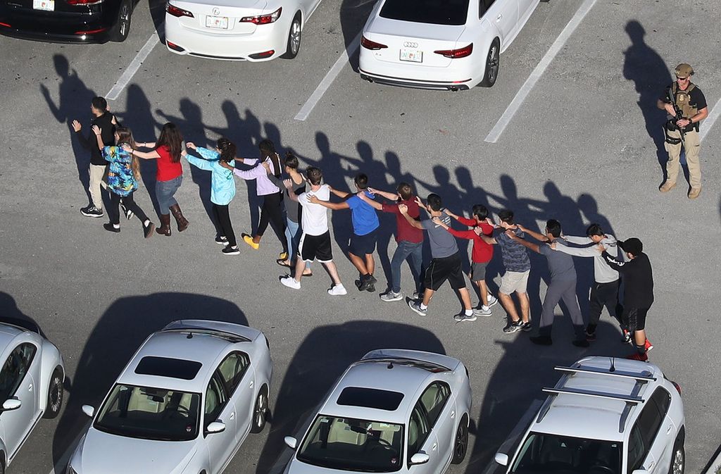 &nbsp; La strage all'High School di Parkland, in Florida