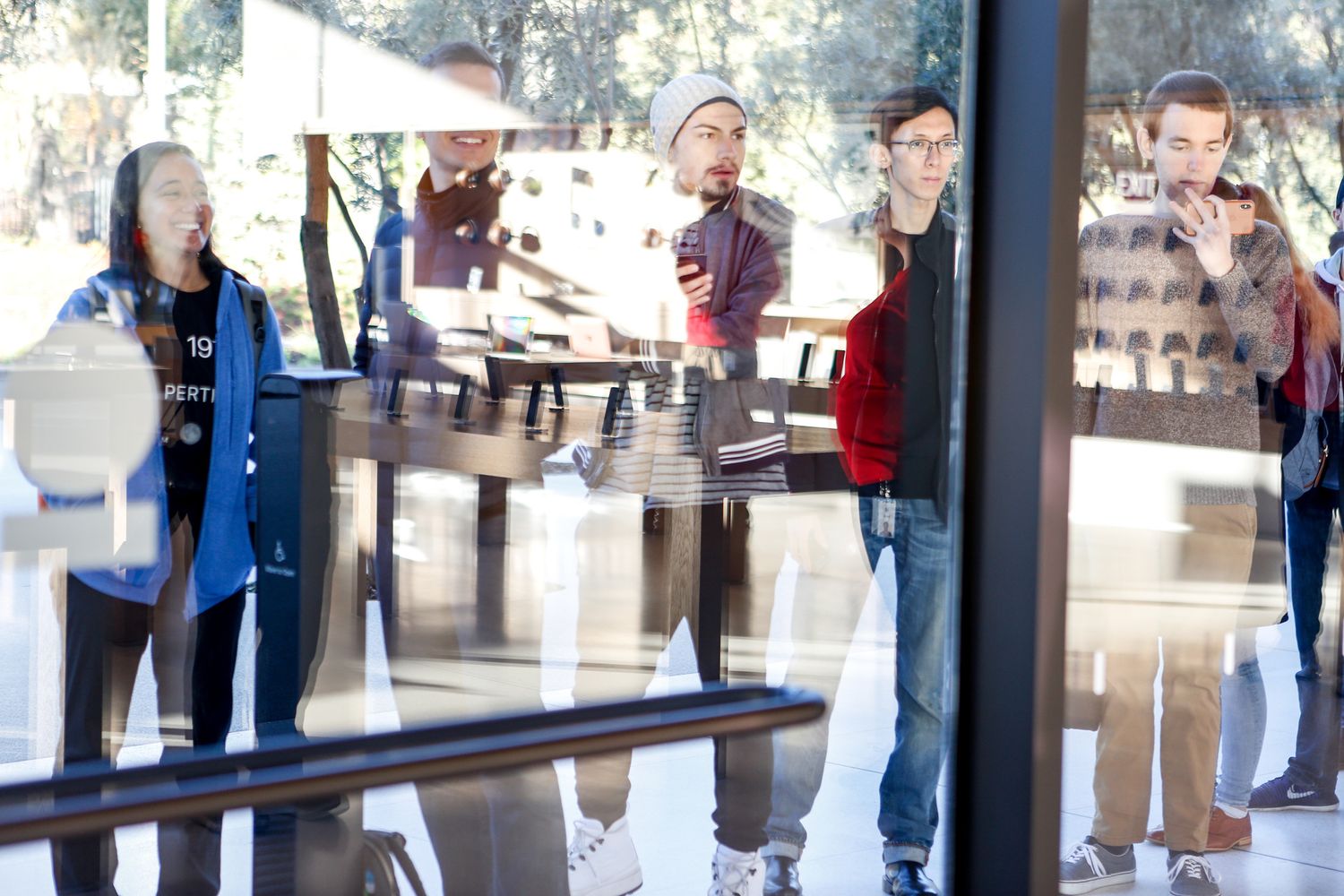 &nbsp;Apple Park, uno degli ingressi