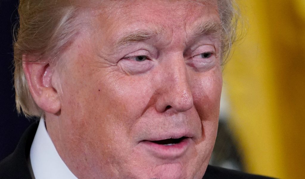 &nbsp;Il presidente americano Donald Trump