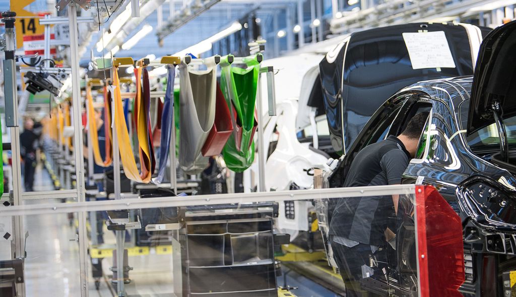 &nbsp;Catena di montaggio Mercedes&nbsp;