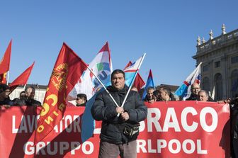 &nbsp;Embraco, proteste dei lavoratori a Torino