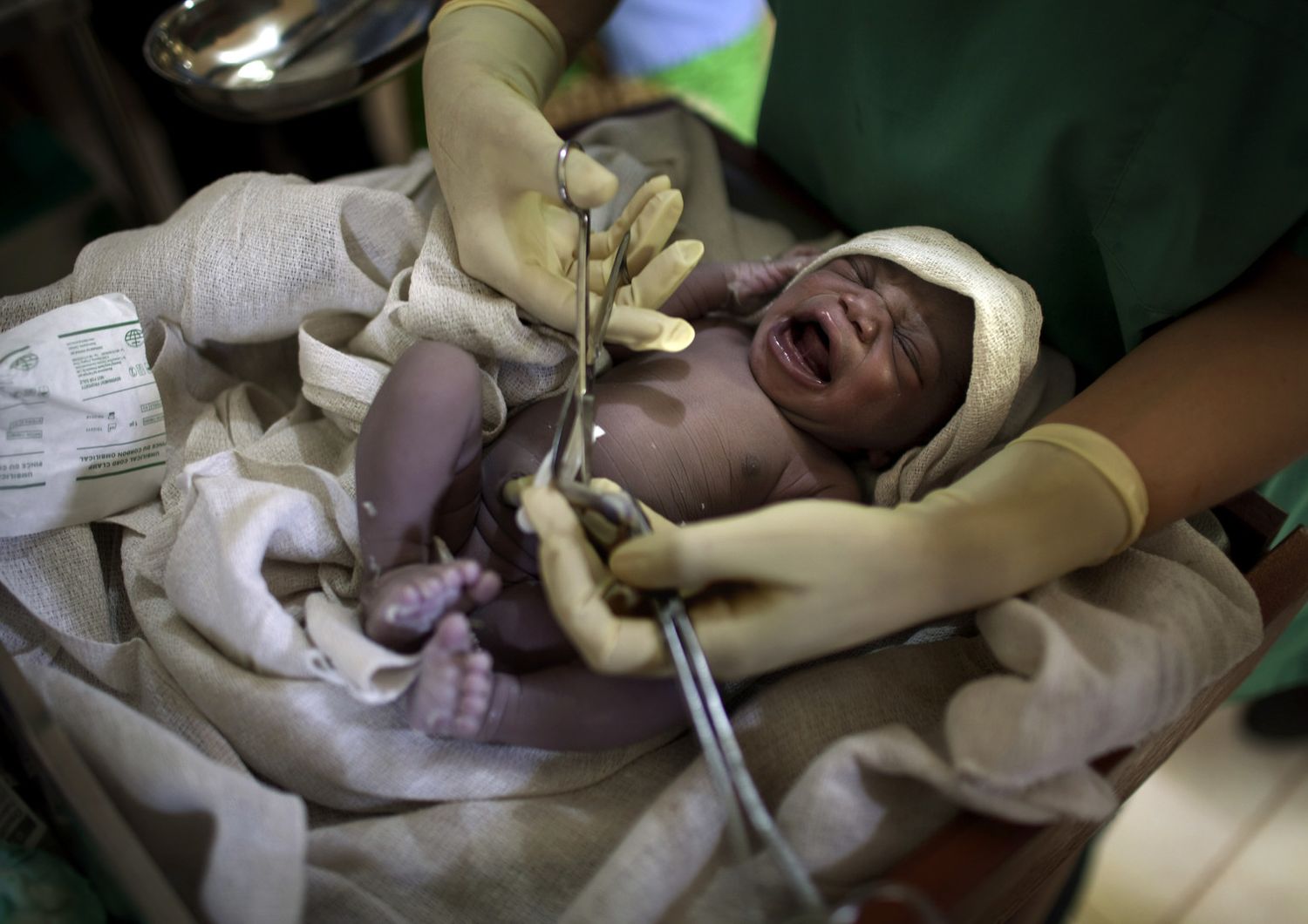 &nbsp;Un neonato in Sud Sudan