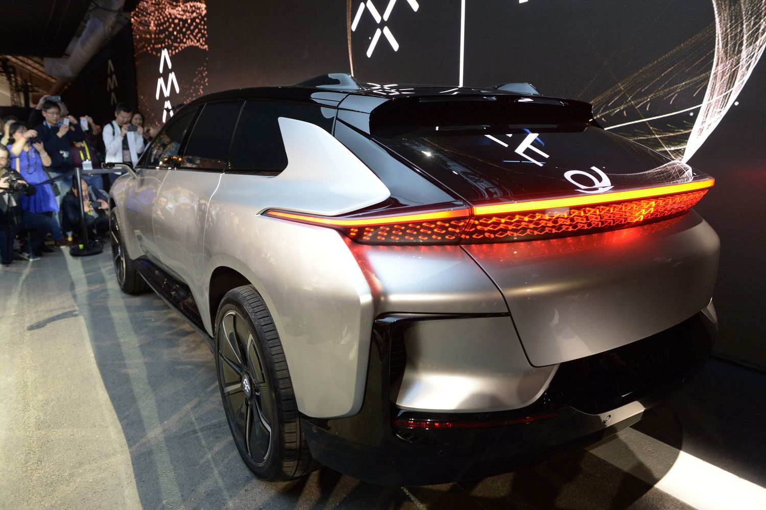 &nbsp;La&nbsp;FF91 di Faraday, la concept car a batteria da oltre 1.000 cavalli