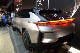 &nbsp;La&nbsp;FF91 di Faraday, la concept car a batteria da oltre 1.000 cavalli