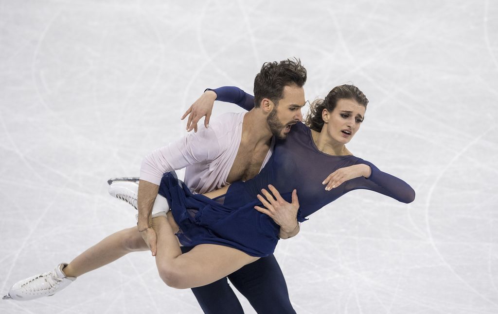 Gabriella Papadakis e Guillaume Cizeron, Francia (AFP)