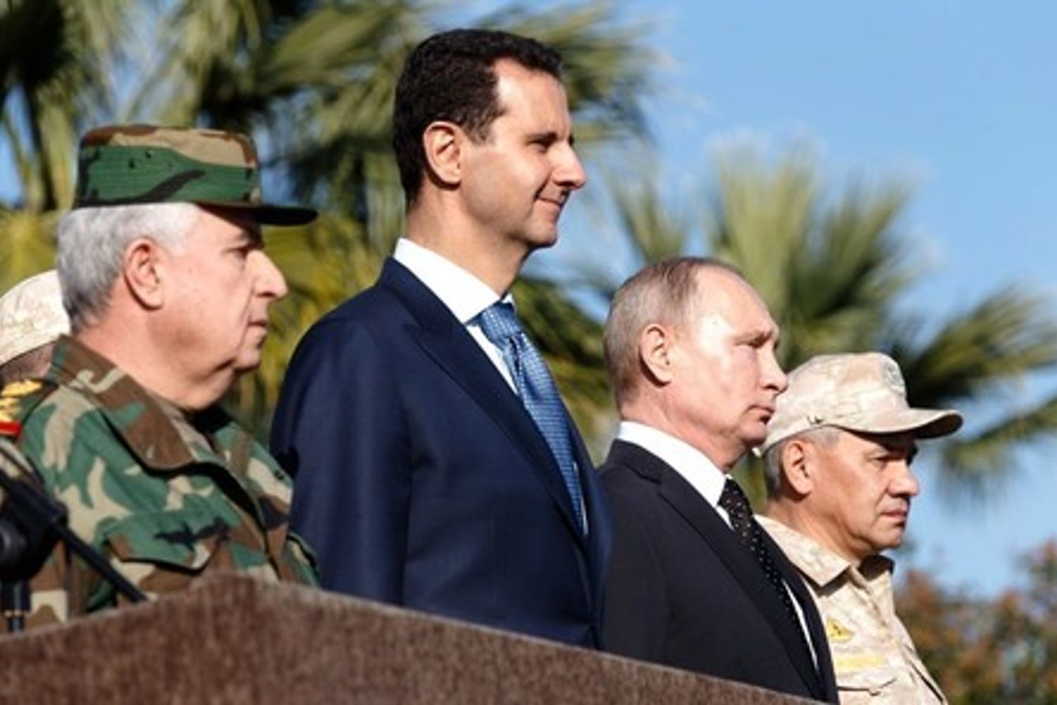 &nbsp;Bashar al-Assad e Vladimir Putin