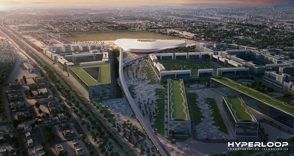 &nbsp;Un terminal di Hyperloop