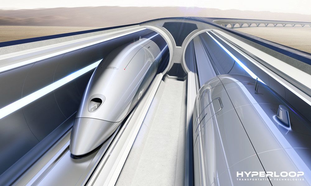 &nbsp;Il treno Hyperloop