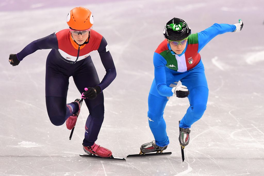 Suzanne Schulting-Arianna Fontana (AFP)&nbsp;